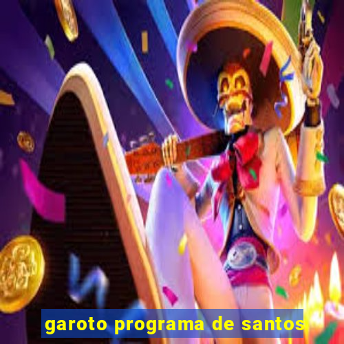 garoto programa de santos